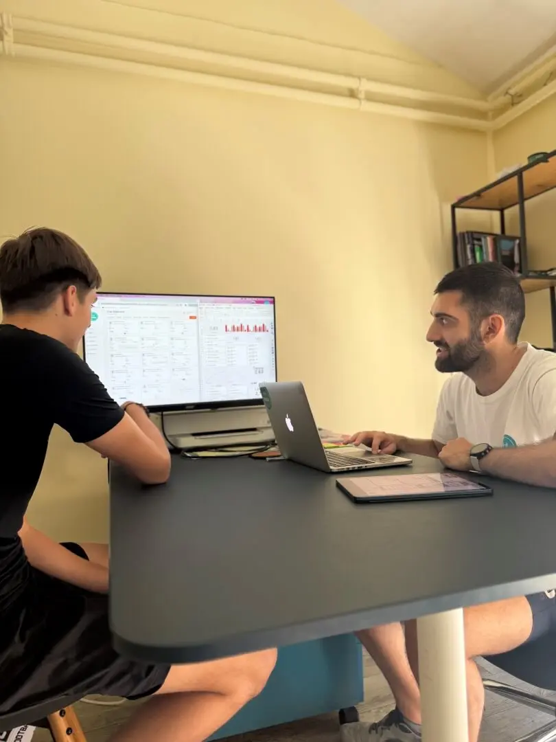 Slika online treninga u Hala centru